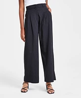 Bar Iii Women's Pinstriped Pants, Created for Macy's