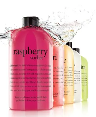Philosophy 3 In 1 Shampoo Shower Gel Bubble Bath Collection