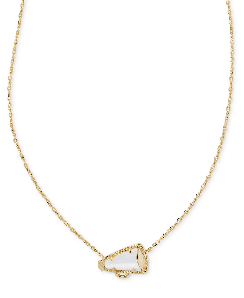 Kendra Scott Gold-Tone Cheer Short 19" Pendant Necklace
