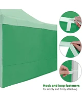 InstaHibit 1 Pack Side Wall for 10x15 Ft Ez Pop Up Canopy Tent UV50+ Yard Sun