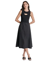 Dkny Women's Sweetheart-Neck Sleeveless A-Line Dress