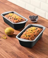 Farberware Disney Bake with Mickey Mouse Steel 2-Piece Loaf Pan Set