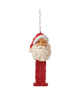 Jim Shore Holiday Santa Pez Dispenser Ornament