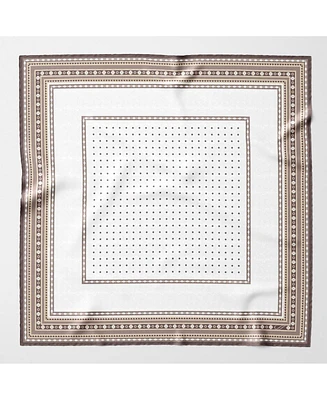 Elizabetta Men's Pois - Silk Pocket Square for Men