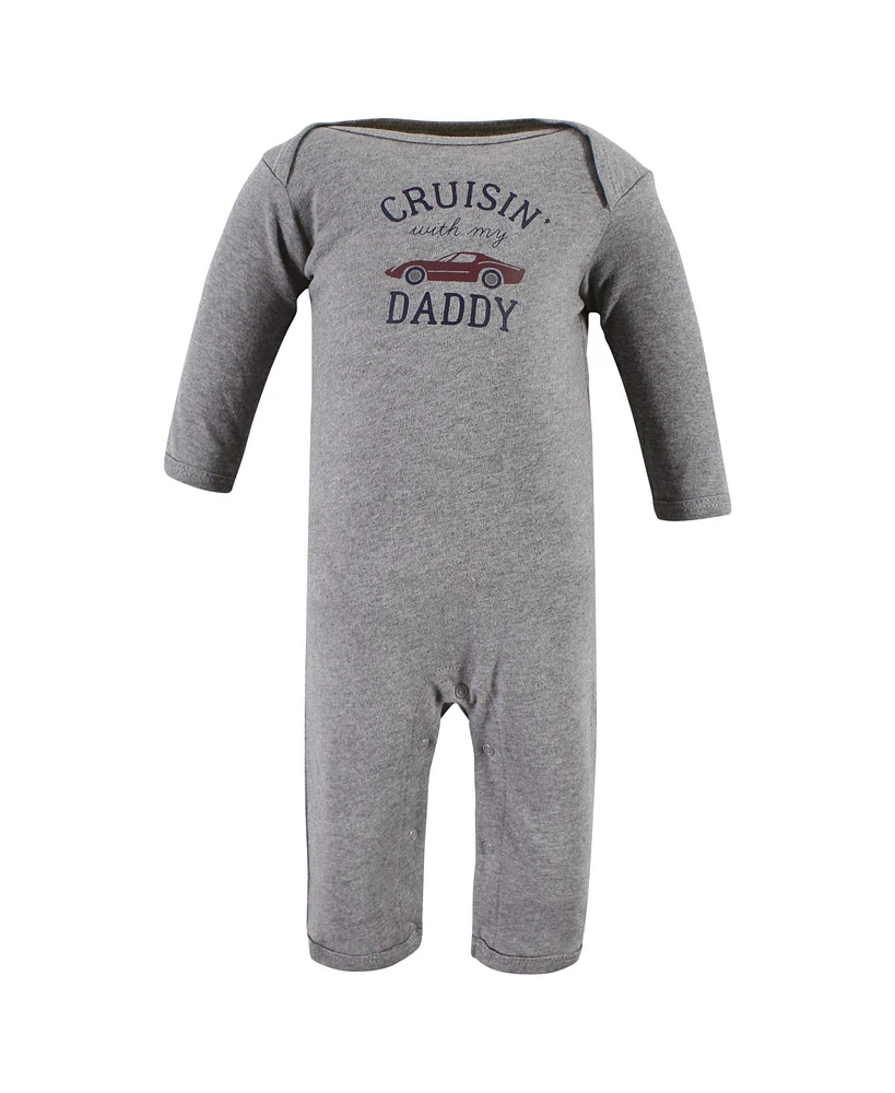Hudson Baby Baby Boys Cotton Coveralls