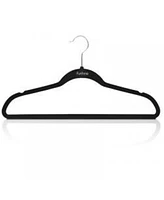 Furinno Velvet Suit Hanger, Pack of 50 - Black