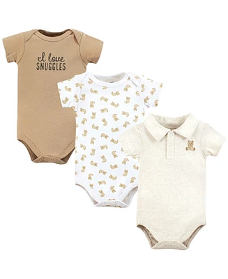 Hudson Baby Baby Boys Hudson Cotton Bodysuits