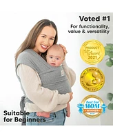 KeaBabies Original Baby Wraps Carrier, Baby Sling Carrier, Stretchy Infant Carrier for Newborn