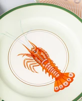 Yvonne Ellen Under the Sea Dinner Plates, Set of 4