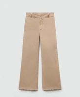 Mango Women's Catherin Culotte High Rise Jeans