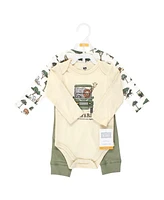 Hudson Baby Boys Long-Sleeve Bodysuits and Pants