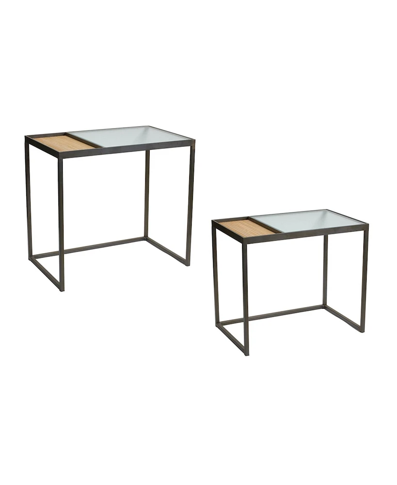 Slickblue Versatile Set of 2 Side Tables