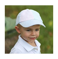 Bits & Bows Boys Boys Multicolor Seersucker Baseball Hat