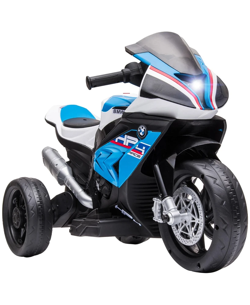 Aosom Off-Road Kids Motorcycle Ride-on Toy for Toddlers & Ages 1.5 to 5, Electric Blue