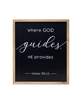 Blessed Decor Set of 2 Beauty and God Plaques for Inspirational Wall Art