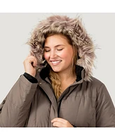 Free Country Women's Plus Size Full Length Splendor Down Jacket