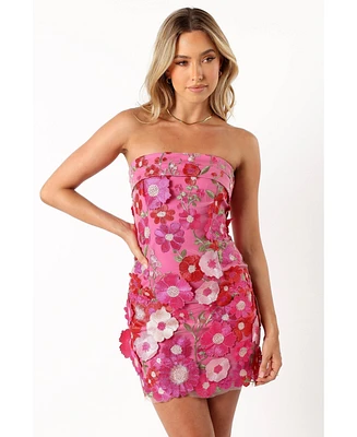Petal and Pup Women's Butterfields Strapless Mini Dress