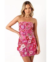 Petal and Pup Women's Butterfields Strapless Mini Dress