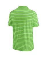 Nike Men's Neon Green Seattle Seahawks Sideline Lock Up Victory Performance Polo Shirt