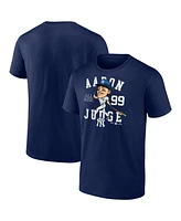 Fanatics Men's Aaron Judge Navy New York Yankees Hometown Caricature T-Shirt