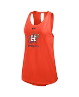 Nike Women's Orange Houston Astros City Connect Crossed Back Tank Top