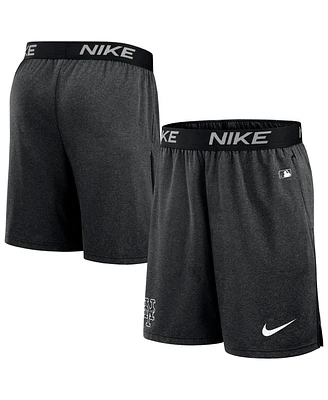 Nike Men's Black New York Mets Authentic Collection Practice Performance Shorts