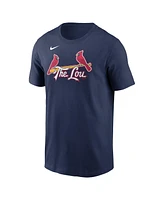 Nike Men's Navy St. Louis Cardinals 2024 City Connect Wordmark T-Shirt