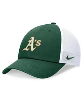 Nike Men's Green Oakland Athletics Club Trucker Adjustable Hat