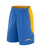 Fanatics Men's Powder Blue/Gold Los Angeles Chargers Go Hard Shorts