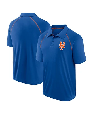 Fanatics Men's Royal New York Mets Strong Alone Raglan Polo