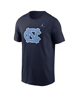 Jordan Men's Navy North Carolina Tar Heels Primetime Evergreen Logo T-Shirt