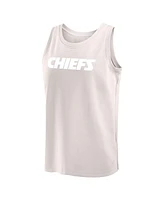 Fanatics Men's Cream Kansas City Chiefs Elements Tank Top