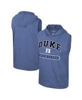 Colosseum Men's Duke Blue Devils Varsity Sleeveless Hoodie Tank Top