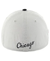 '47 Brand Men's Gray/Black Chicago White Sox Sure Shot Classic Franchise Fitted Hat