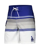 G-iii Sports by Carl Banks Men's Royal/White Los Angeles Dodgers Jump Shot Volley Board Shorts