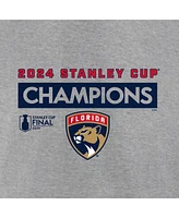 Fanatics Men's Steel Florida Panthers 2024 Stanley Cup Champions Roster T-Shirt