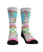 Rock 'Em Men's and Women's SpongeBob SquarePants Sandy Cheeks Showtime Crew Socks