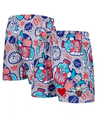 Freeze Max Men's Natural the Simpsons Krusty Kologne Woven Shorts