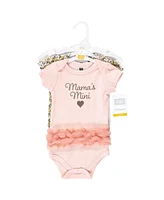 Hudson Baby Girls Cotton Bodysuits, Mamas Mini Tutu, 6-9 Months