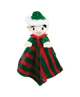 Hudson Baby Unisex Baby Plush Blanket with Security Blanket, Elf, One Size