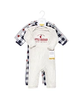 Hudson Baby Baby Boys Cotton Coveralls