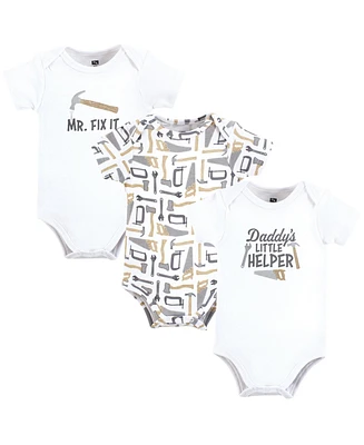 Hudson Baby Boys Cotton Bodysuits