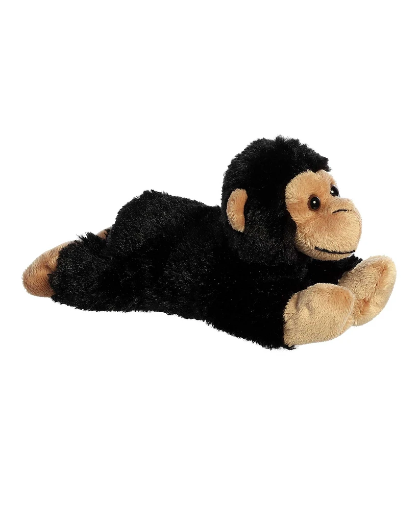 Aurora Small Cory Chimp Mini Flopsie Adorable Plush Toy Black 8"