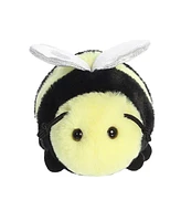 Aurora Small Beeswax Bee Mini Flopsie Adorable Plush Toy Yellow 8"