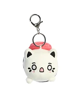 Aurora Mini Tuna Sushi Meowchi Keychain Tasty Peach Enchanting Plush Toy White 3.5"