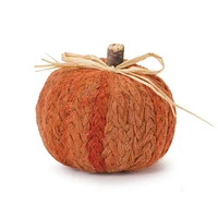 Slickblue Braided Fabric Pumpkin (Set of 2)