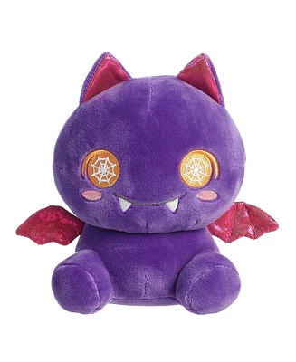 Aurora Small Bat Squishiverse Adorable Plush Toy Purple 5.5"