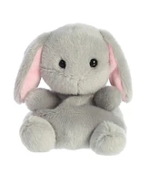 Aurora Mini Pebbles Bunny Palm Pals Adorable Plush Toy Grey 5"