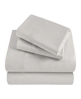 Superior Modal From Beechwood 400 Thread Count Lightweight Cooling Solid Deep Pocket Bed Sheet Set