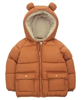 Rokka&Rolla Baby Boys Sherpa Fleece Lined Puffer Jacket 6-24M